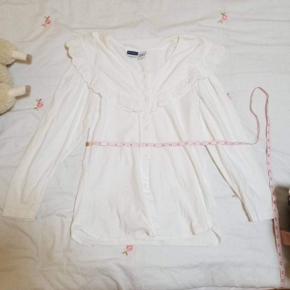 Nuovo County Seat sailor button up blouse